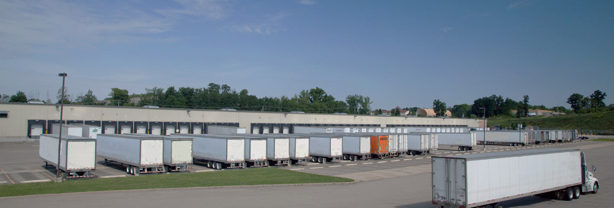 Exterior of a dedicated distribution center